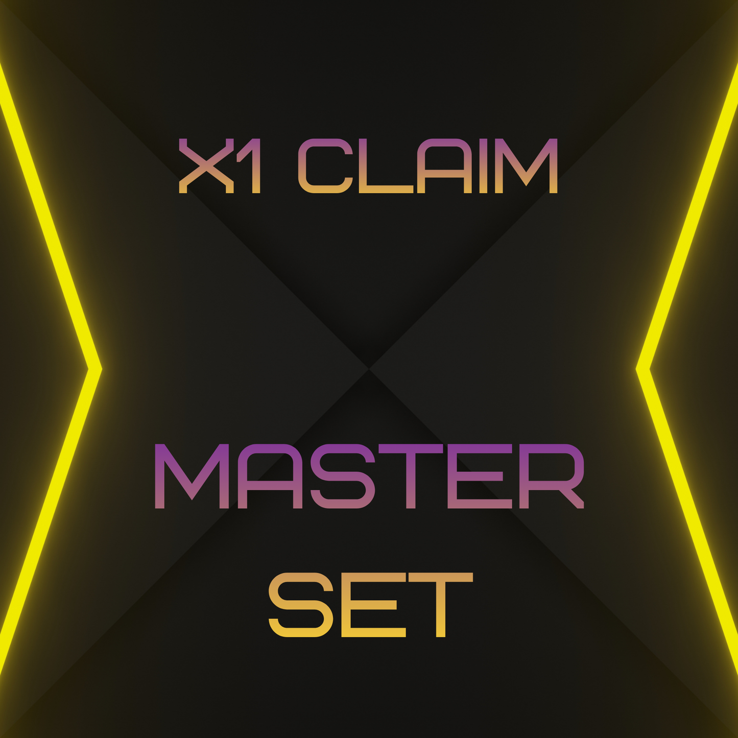 x1 Claim Master Set
