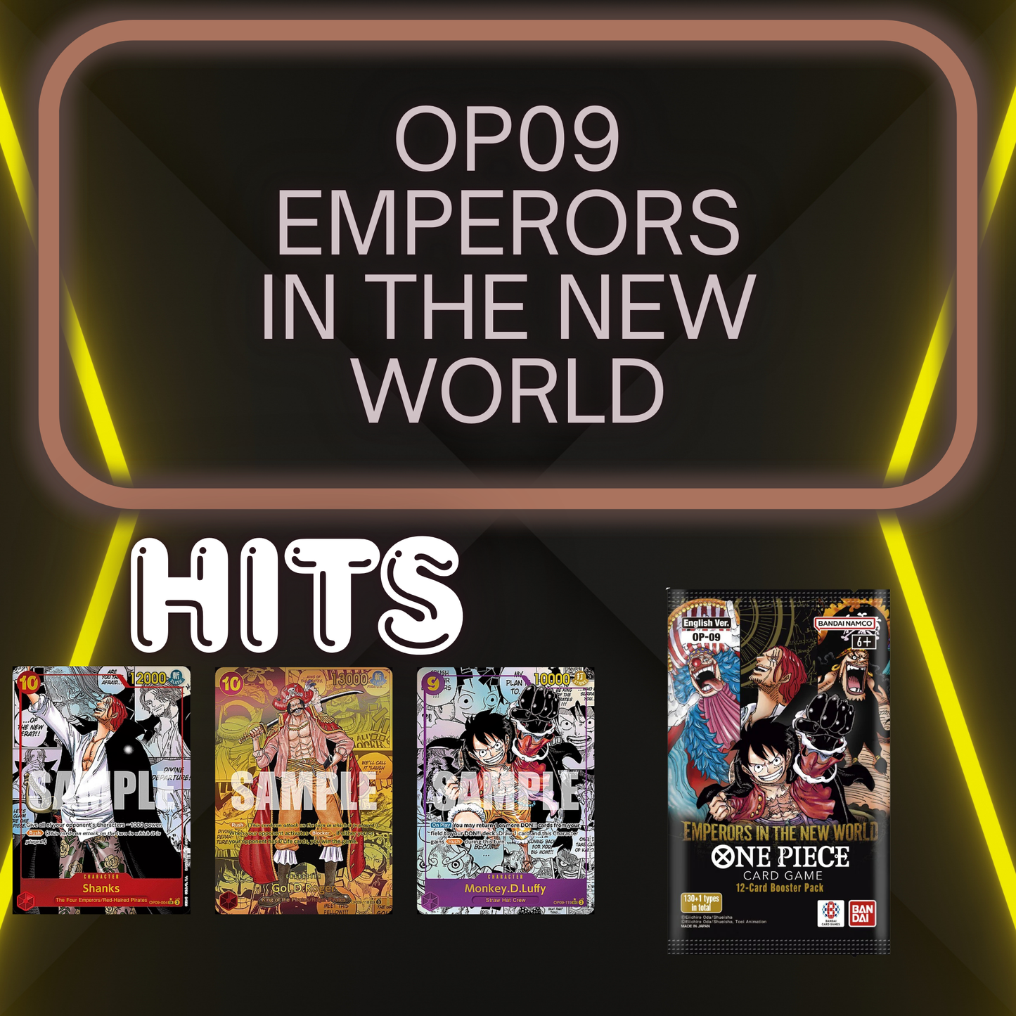 One Piece OP09 - MUST NOTE IN CHECKOUT - RIPPED OR SEALED