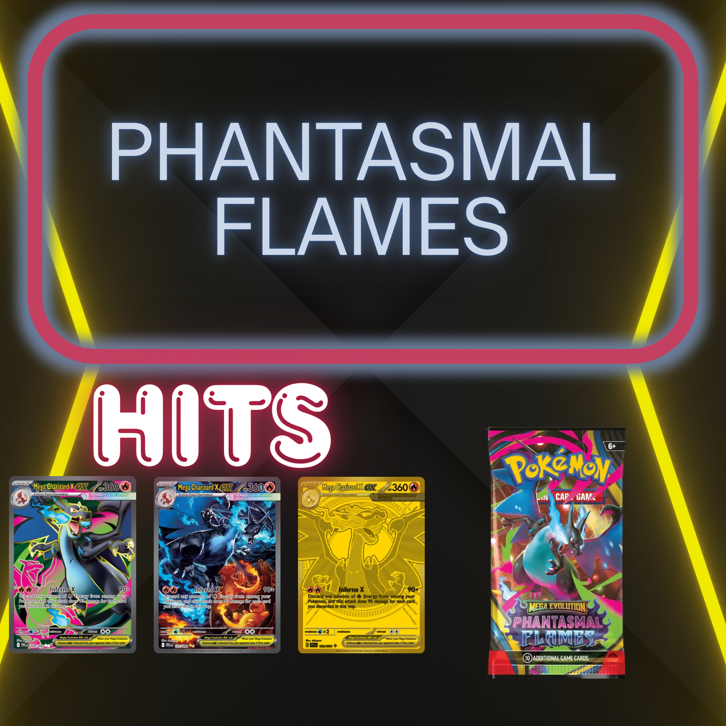 Phantasmal Flames - MUST NOTE IN CHECKOUT - RIPPED OR SEALED