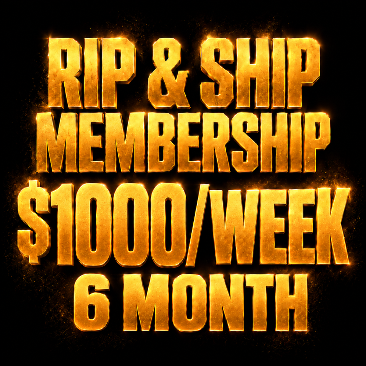 WSC Rip & Ship Membership