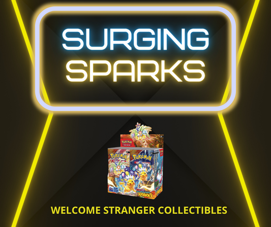 Surging Sparks - MUST NOTE IN CHECKOUT - RIPPED OR SEALED