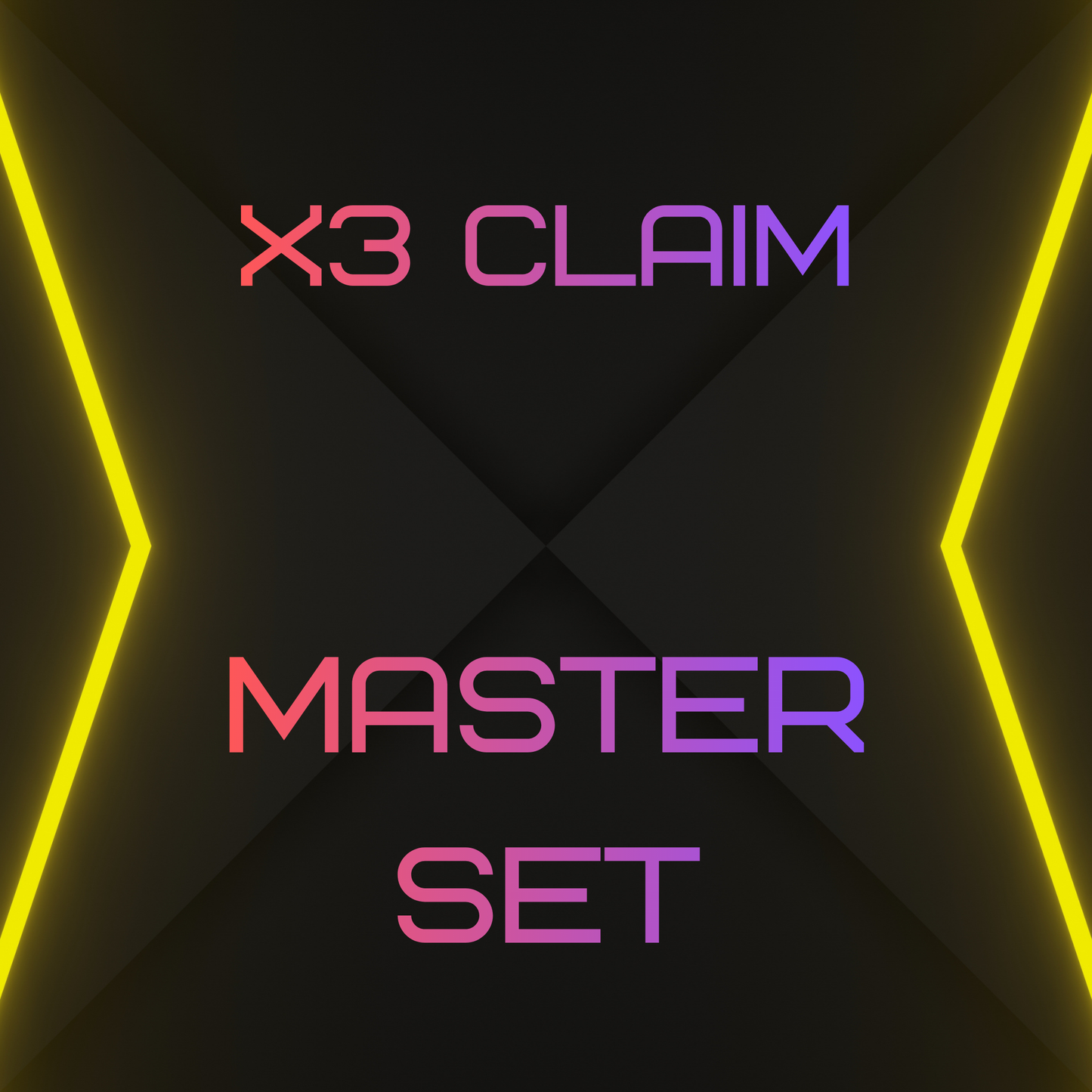 x3 Claim Master Set