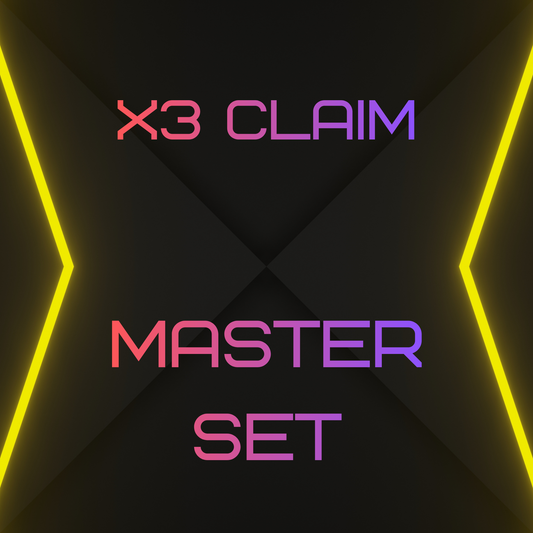 x3 Claim Master Set