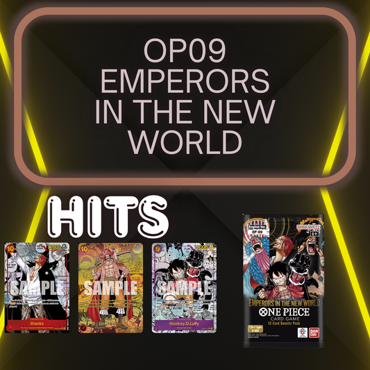 One Piece OP09 - MUST NOTE IN CHECKOUT - RIPPED OR SEALED