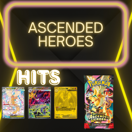 Ascended Heroes - MUST NOTE IN CHECKOUT - RIPPED OR SEALED