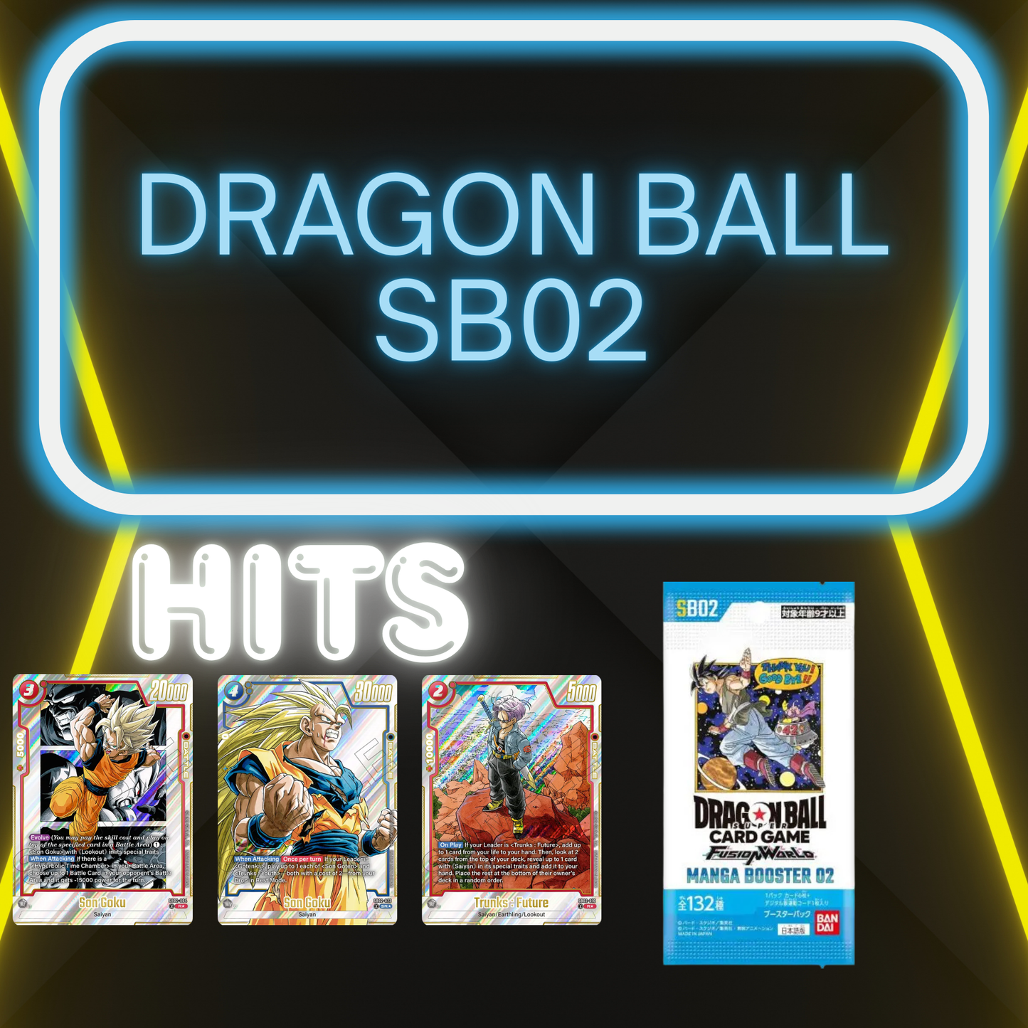 Dragon Ball SB02 - MUST NOTE IN CHECKOUT - RIPPED OR SEALED